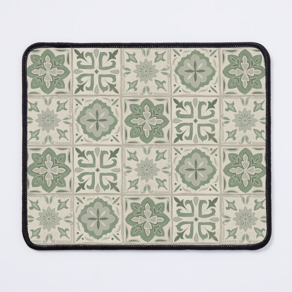 Item preview, Aged Italian Tile - Sage Green designed and sold by latheandquill.