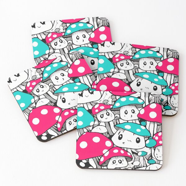 Item preview, Mushroom Kawaii Party designed and sold by RealBooBear.