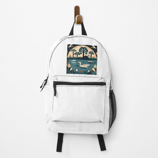 Item preview, Everglades National Park Scandinavian Folk Art Style designed and sold by PikoApparel.
