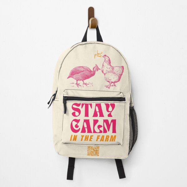 Item preview, Stay Calm in the Farm (Colour) designed and sold by vintagefoodfarm.