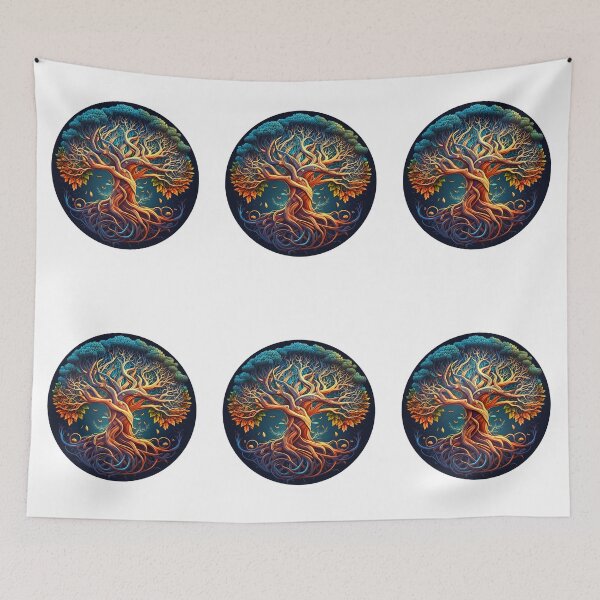 Item preview, Tree of Life Number 2 Celtic Mythology designed and sold by Symbologee.
