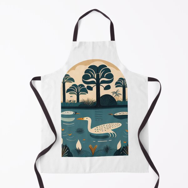 Item preview, Everglades National Park Scandinavian Folk Art Style Arch designed and sold by PikoApparel.