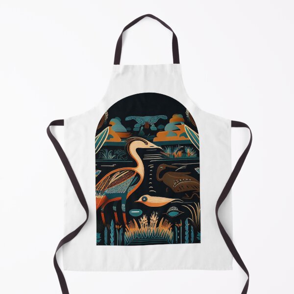 Item preview, Everglades National Park Scandinavian Folk Art Style Arch designed and sold by PikoApparel.