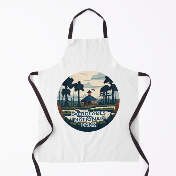 Item preview, Everglades National Park Scandinavian Folk Art Style Circle designed and sold by PikoApparel.