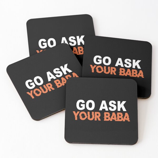 Item preview, Cute Funny Mom Gift Go Ask Your Baba designed and sold by YaliliArt.