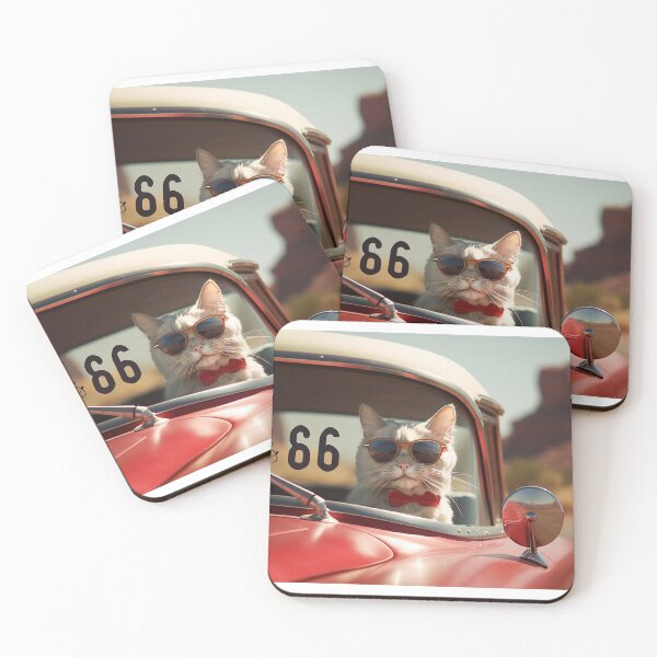 Item preview, Route 66 Cat designed and sold by Imthenats Photography and Art.