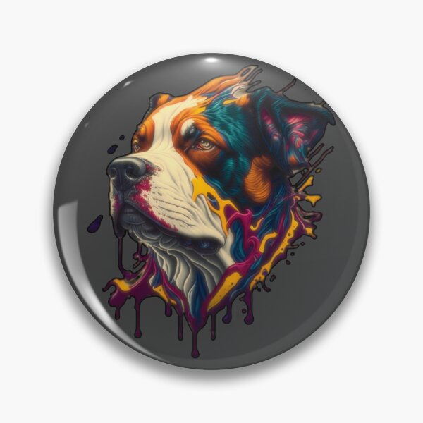 Item preview, Colorful Bulldog Splash Art designed and sold by Luis Rodrigues.