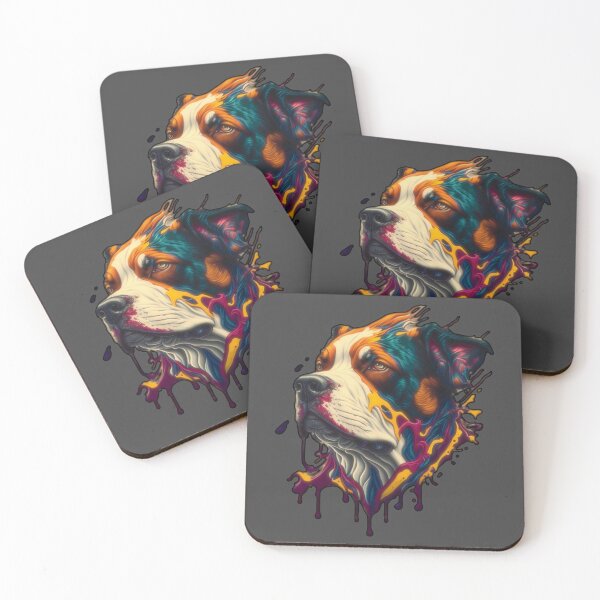 Item preview, Colorful Bulldog Splash Art designed and sold by Luis Rodrigues.