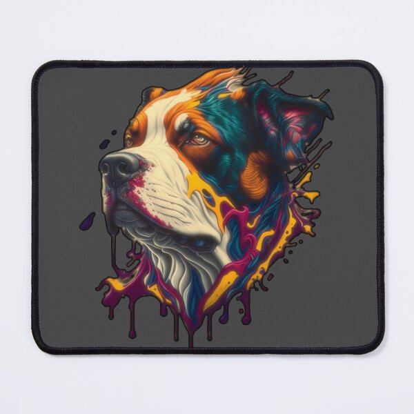 Item preview, Colorful Bulldog Splash Art designed and sold by Luis Rodrigues.
