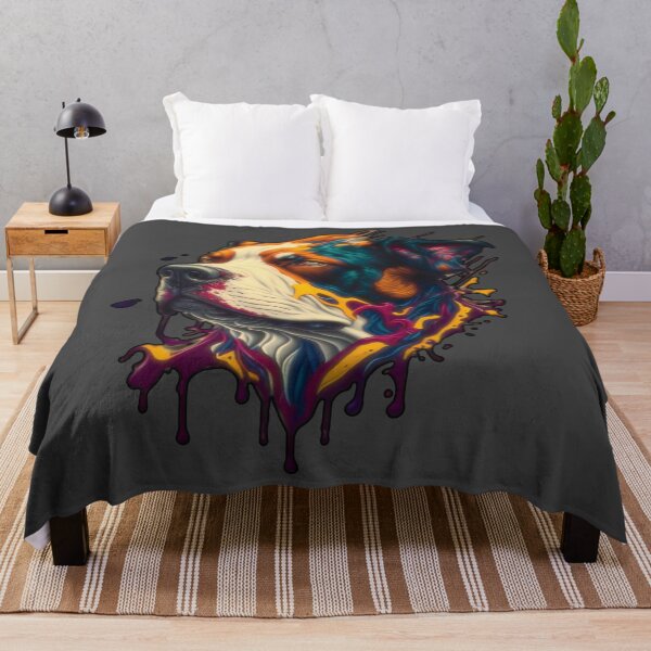 Item preview, Colorful Bulldog Splash Art designed and sold by Luis Rodrigues.