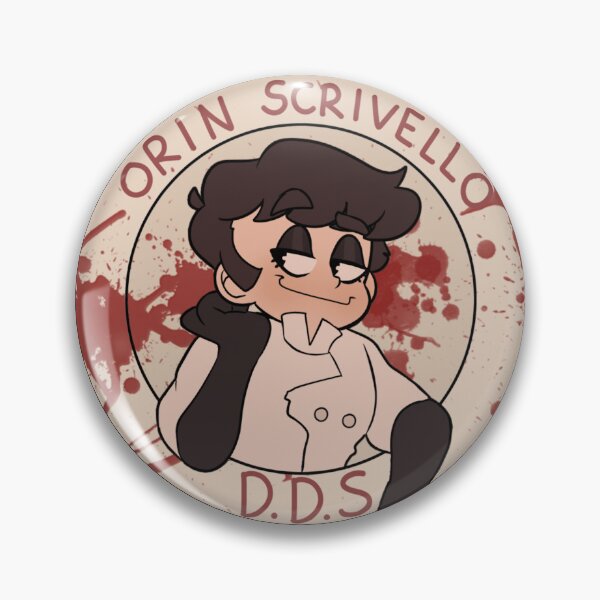 Item preview, evil dentist sticker designed and sold by quackerbats.