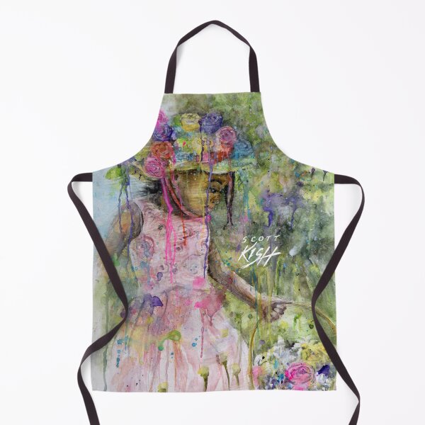 Item preview, Girl with Spring Flowers Painting by Scott Kish designed and sold by Scott Kish.