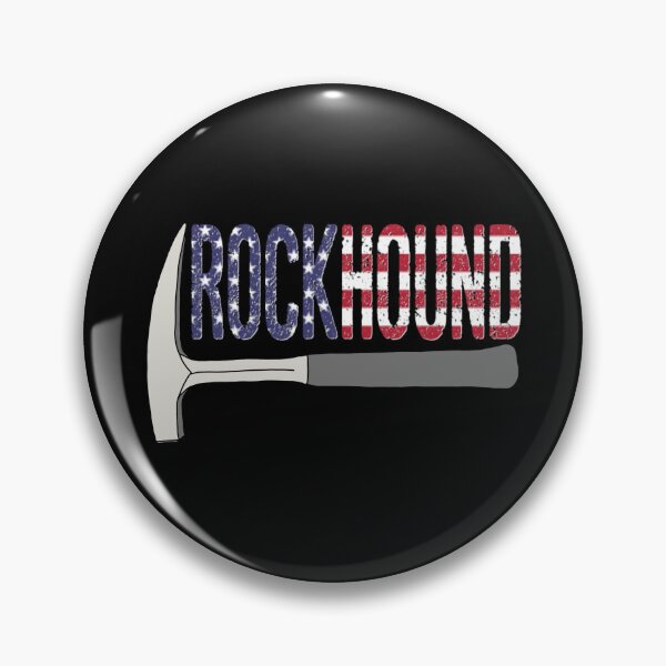 Item preview, USA America Flag Rockhounding Rock Pick Geology Rockhound Hammer designed and sold by Laura Rucker - Cackling Chick.