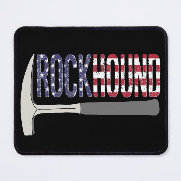 Item preview, USA America Flag Rockhounding Rock Pick Geology Rockhound Hammer designed and sold by Laura Rucker - Cackling Chick.