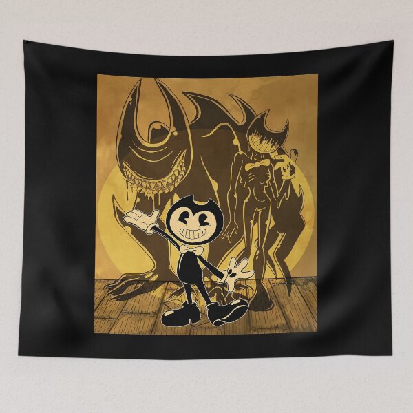 Item preview, bendy and the ink machine designed and sold by kitchellpostle.