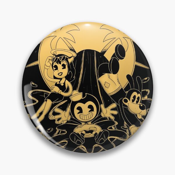 Item preview, bendy and the ink machine designed and sold by kitchellpostle.
