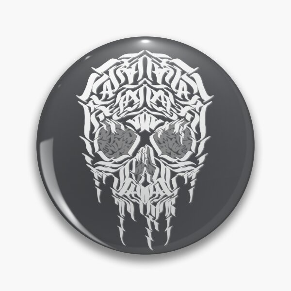 Item preview, Skull Metal Calligraphy designed and sold by spekolart.
