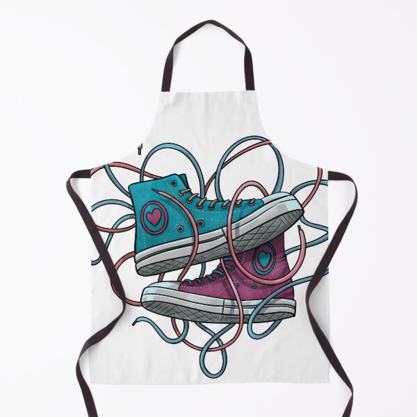 Item preview, Two sneakers with long laces that form a heart. designed and sold by Aivan Art.