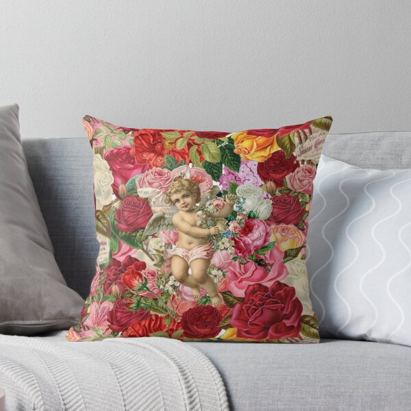 Item preview, Victorian Cherub and Roses Chintzy Scrapbook Collage by Moose Disco designed and sold by MooseDisco.
