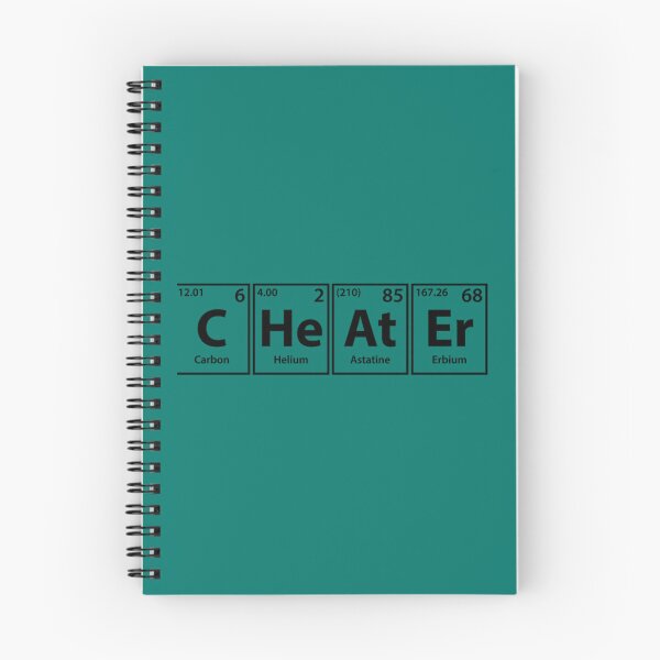 Item preview, Cheater Black Periodic Elements Spelling   designed and sold by sonlichsu714.