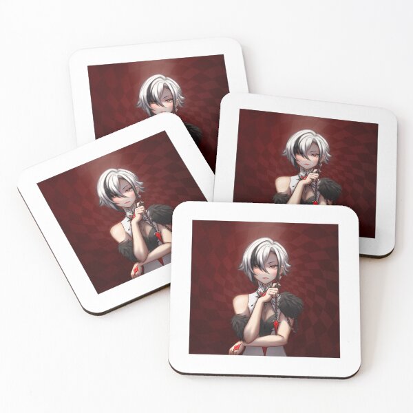 Item preview, Arlecchino Genshin Impact Print designed and sold by Leaflii.