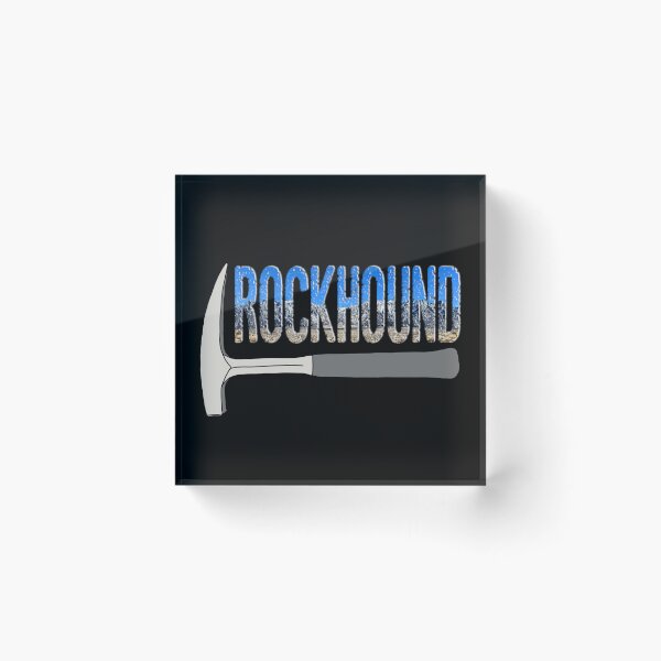 Item preview, Mountains Rockhounding Rock Pick Geology Rockhound Hammer designed and sold by Laura Rucker - Cackling Chick.