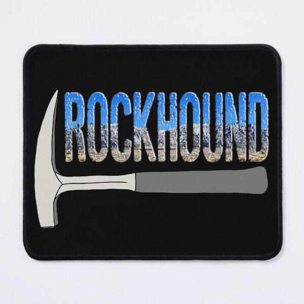 Item preview, Mountains Rockhounding Rock Pick Geology Rockhound Hammer designed and sold by Laura Rucker - Cackling Chick.
