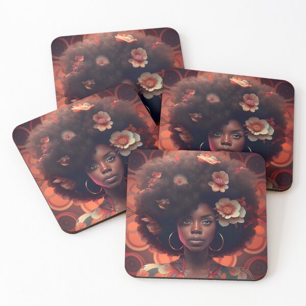 Item preview, Black Beauty Afrocentric Art designed and sold by Ecollections.