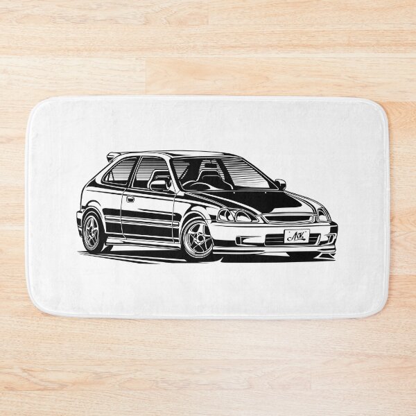 Item preview, EUROBEAT INTENSIFIES - CIVIC EK9 full-body version designed and sold by ARVwerks.