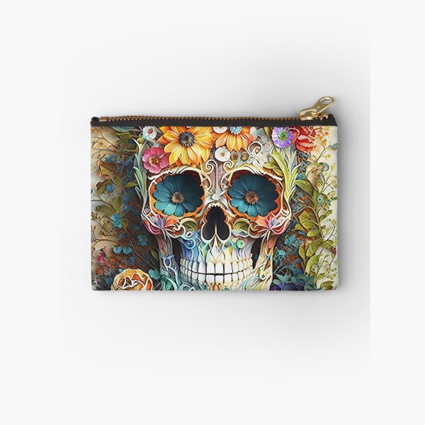 Item preview, The floral skull designed and sold by Acim0.