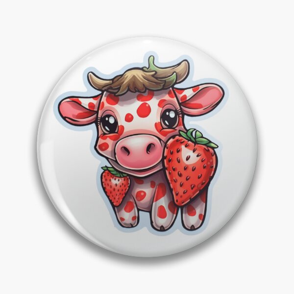 Item preview, Strawberry Cow designed and sold by HiddenPassions.