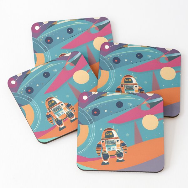 Item preview, MidCentury Visions (Space and Robots 15) designed and sold by PixelatedPaints.
