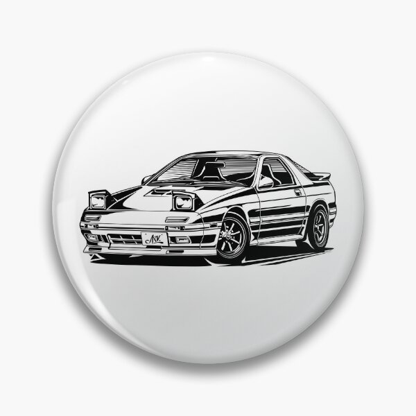 Item preview, EUROBEAT INTENSIFIES - RX7 FC3S full-body version designed and sold by ARVwerks.