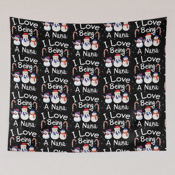 Item preview, I Love Being A Nana - Funny Snowman Family Gift     designed and sold by heribertokane.