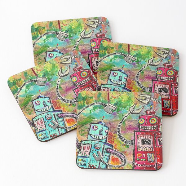 Item preview, Discobots designed and sold by David Irvine.