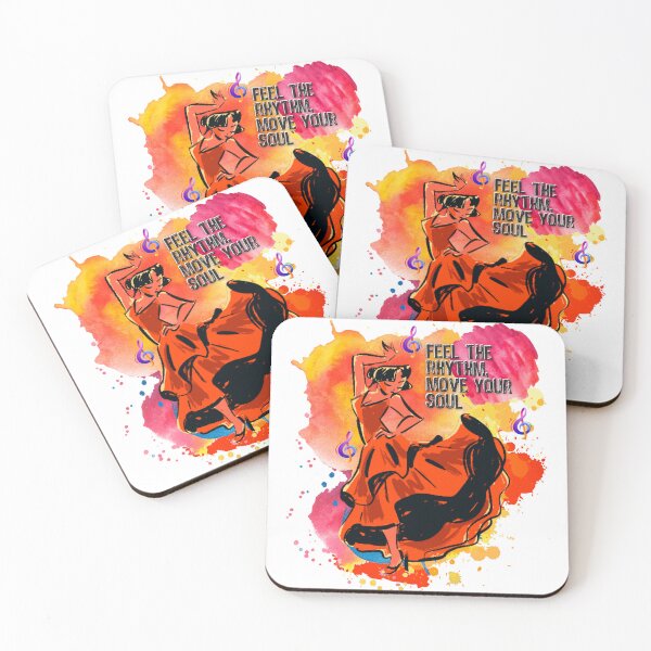 Aperçu de l'œuvre Dancing: Feel The Rhythm, Move Your Soul créée et vendue par BobbyTee Merch.