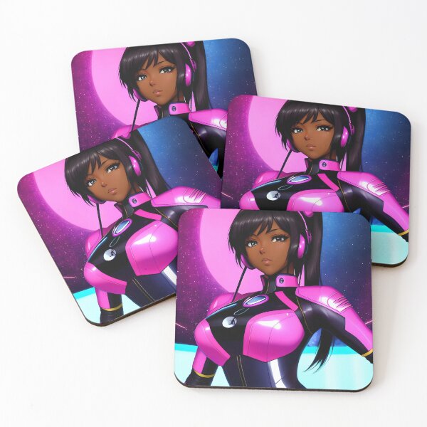 Item preview, Pink Pantheress | Black Anime Girl designed and sold by blackanimemecca.