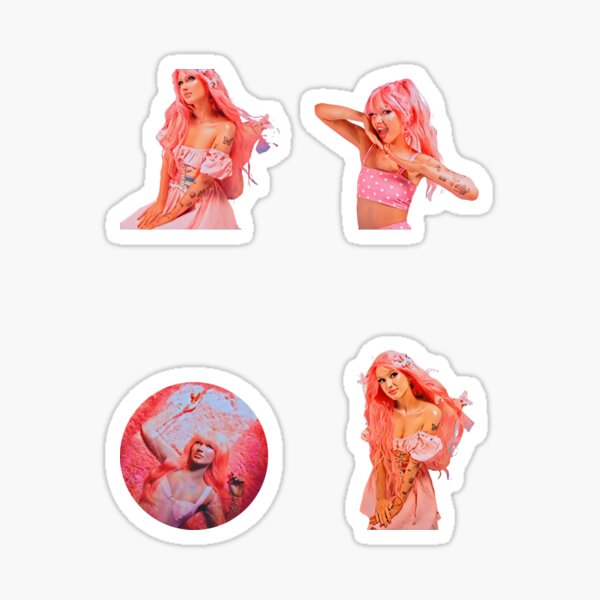 Peach Disco Ball Sticker Pack — Not Sorry Art