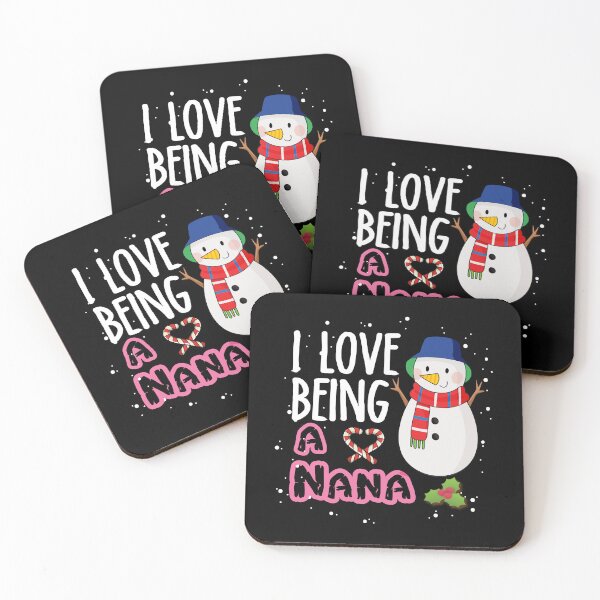 Item preview, I Love Being A Nana - Funny Snowman Family Gift , Great Christmas Gifts From kids      designed and sold by heribertokane.