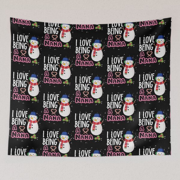 Item preview, I Love Being A Nana - Funny Snowman Family Gift , Great Christmas Gifts From kids      designed and sold by heribertokane.