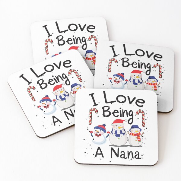 Item preview, I Love Being A Nana - Funny Snowman Family Gift , Great Christmas Gifts From kids . designed and sold by heribertokane.