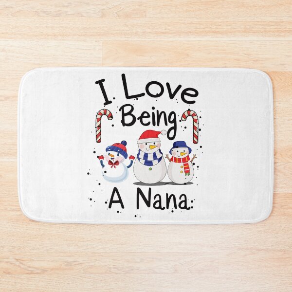 Item preview, I Love Being A Nana - Funny Snowman Family Gift , Great Christmas Gifts From kids . designed and sold by heribertokane.