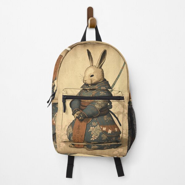 Item preview, Easter Bunny Samurai White Rabbit designed and sold by entwithanaxe.