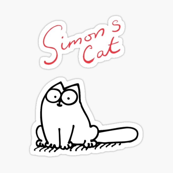 Simons Katze Sticker