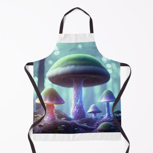 Item preview, The Mossy Giant: Glow of the Bioluminescent Mushrooms designed and sold by DesignoDynamo.