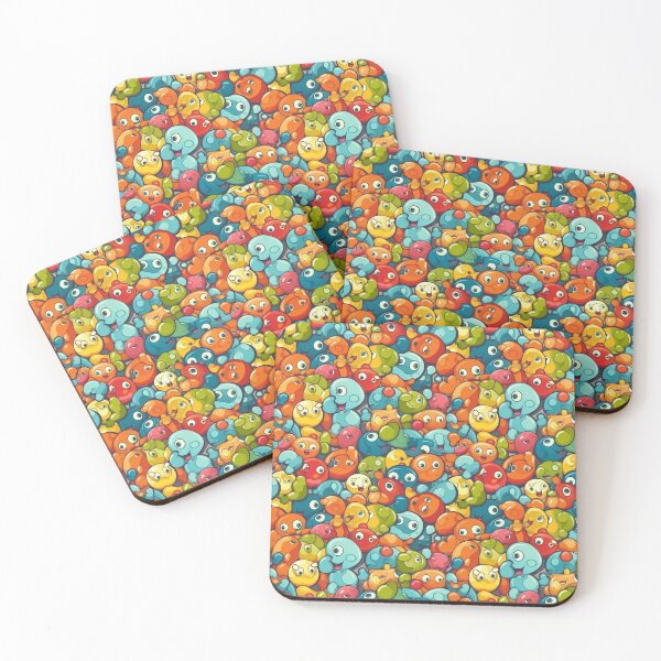 Item preview, Pattern Cute Candy Gummy Monsters Cartoon Style designed and sold by Arncil.