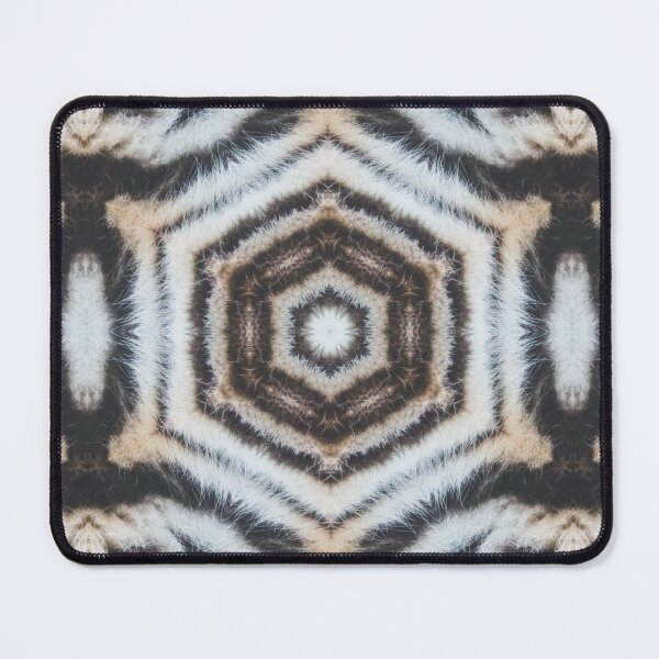Item preview, Tiger Fur Texture Kaleidoscope Pattern 12 designed and sold by Swabcraft.