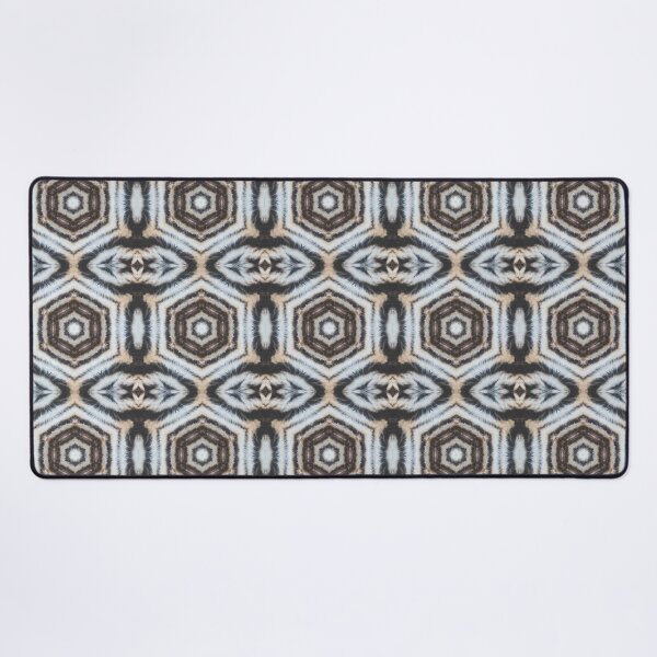 Item preview, Tiger Fur Texture Kaleidoscope Pattern 12 designed and sold by Swabcraft.