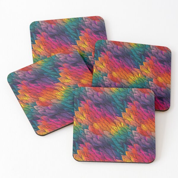 Item preview, Bright fun feathers designed and sold by Megsentric.