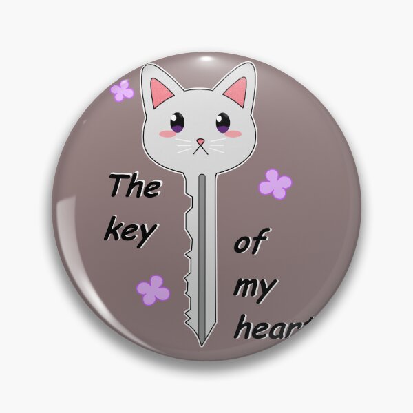 Item preview, The key of my heart  designed and sold by Natsukittyart.
